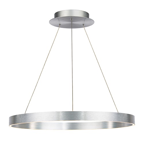 Sirius 24-Inch LED Pendant in Aluminum 3000K by WAC Lighting