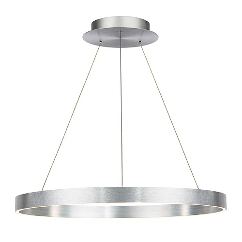 WAC Lighting Sirius 24-Inch LED Pendant in Aluminum 3000K by WAC Lighting PD-81124-AL