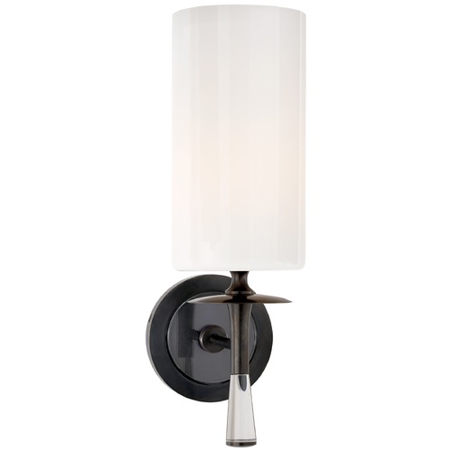 Aerin Drunmore Single Sconce in Bronze by Visual Comfort Signature