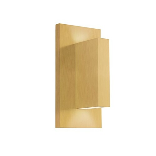 Vista Brushed Gold LED Sconce by Kuzco Lighting