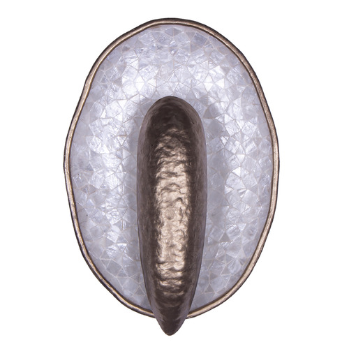 Kalco Lighting Spat Pearlized Antique Brass LED Sconce