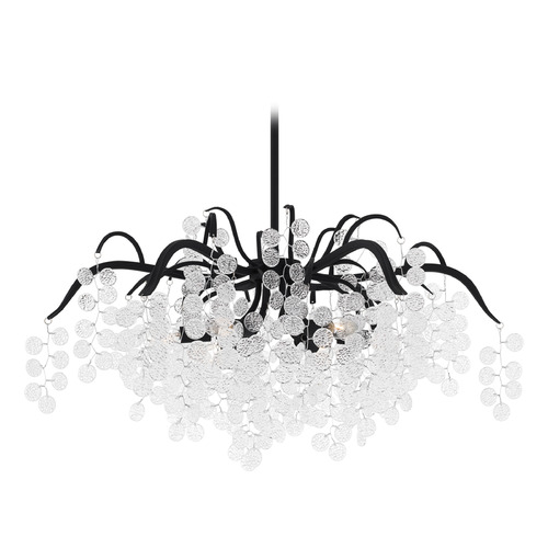 Quoizel Lighting Maple Earth Black Chandelier