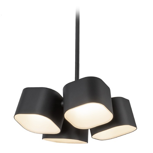 Kuzco Lighting Arena Black LED Mini-Chandelier