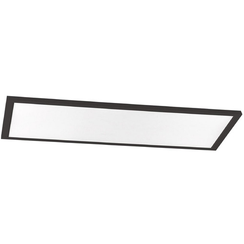 AFX Lighting Afx Lighting Lugano Black LED Flushmount Light LGNL4824LAJD4BK