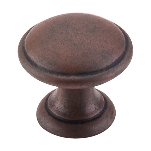 Top Knobs Hardware Cabinet Knob in Patina Rouge Finish M1225