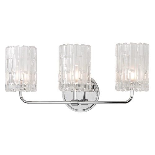 Hudson Valley Lighting Dexter 3-Light Bathroom Light in Polished Chrome by Hudson Valley Lighting 1333-PC