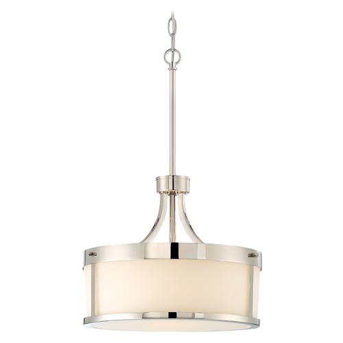 Nuvo Lighting Denver Polished Nickel Pendant by Nuvo Lighting 60/6227