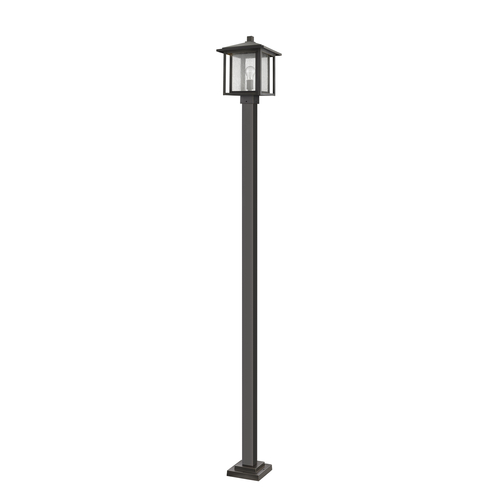 Z-Lite Aspen Oil Rubbed Bronze Post Light by Z-Lite 554PHBS-536P-ORB