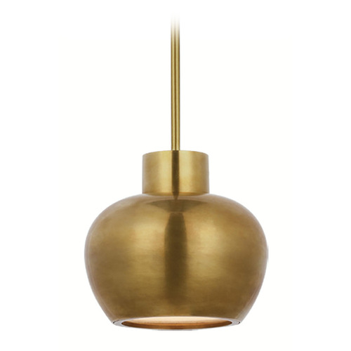 Visual Comfort Signature Collection Paloma Contreras Comtesse Mini Pendant in Brass by VC Signature PCD5120HAB