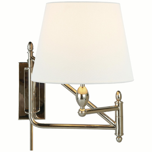 Visual Comfort Signature Collection Visual Comfort Signature Collection Thomas O'brien Paulo Polished Nickel Swing Arm Lamp TOB2203PN-L