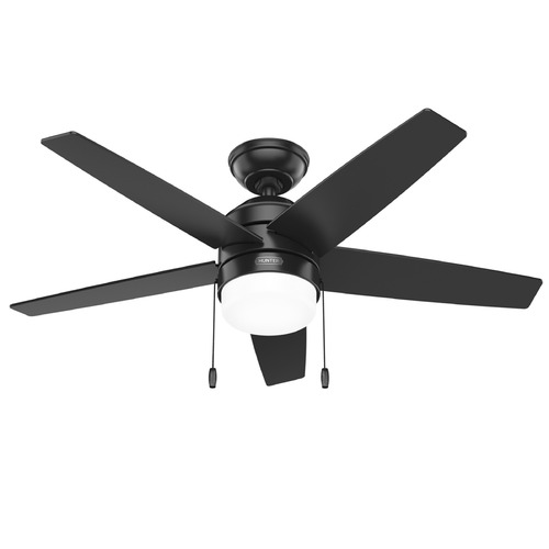 Hunter Fan Company Bardot Matte Black LED Ceiling Fan with Light