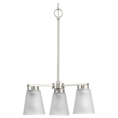 Progress Lighting Progress Lighting Tanner Brushed Nickel Mini-Chandelier P400400-009