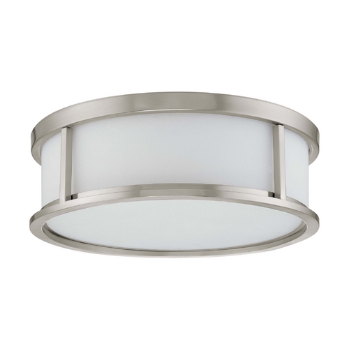 Nuvo Lighting Flush Mount in Brushed Nickel by Nuvo Lighting 60/2862