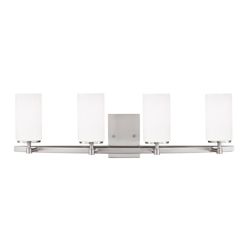 Alturas 30.50-Inch Bath Light in Brushed Nickel by Generation Lighting