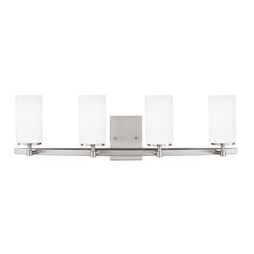 Generation Lighting Alturas 30.50-Inch Bath Light in Brushed Nickel by Generation Lighting 4424604-962