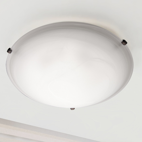 Malibu Oil Rubbed Bronze Flush Mount by Maxim Lighting