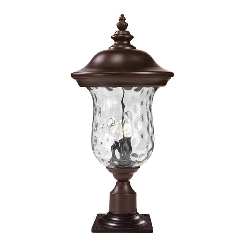 Armstrong Bronze Post Light by Z-Lite