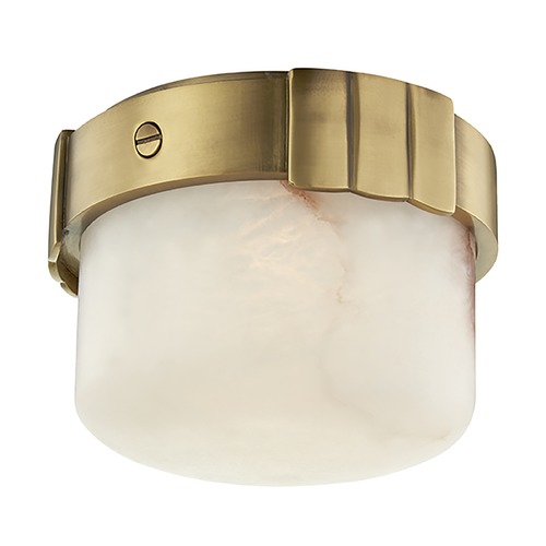 Beckett Aged Brass LED Flush Mount by Hudson Valley Lighting