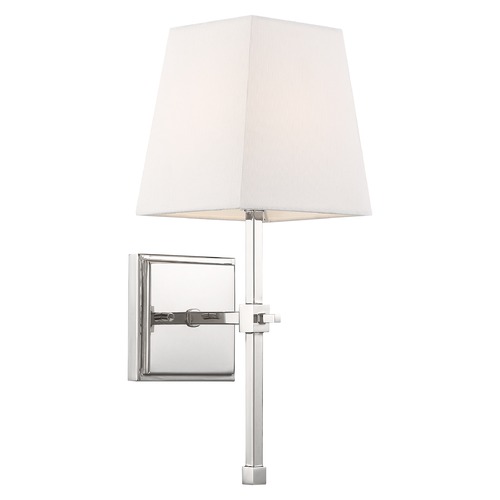 Highline Polished Nickel Sconce by Nuvo Lighting
