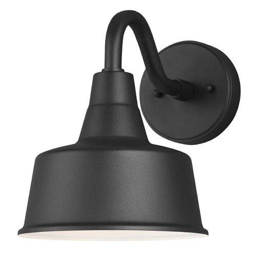 LED Outdoor Barn Light in Black by Visual Comfort Studio