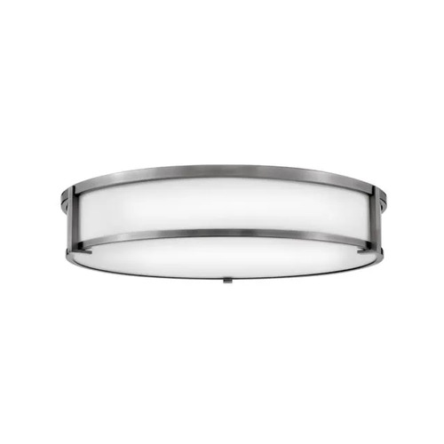 Lowell 4-Light Flush Mount in Antique Nickel by Hinkley Lighting