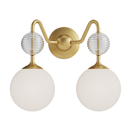 Alora Lighting Celia Brushed Gold Bathroom Light