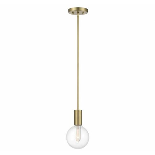 Savoy House Wright Mini Pendant in Warm Brass by Savoy House 7-3075-1-322