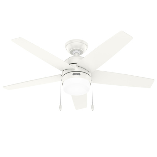 Hunter Fan Company Bardot Fresh White LED Ceiling Fan with Light