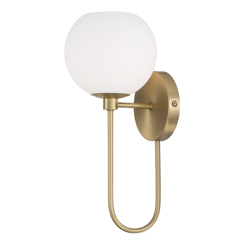Homeplace By Capital Lighting Ansley Aged Brass Sconce