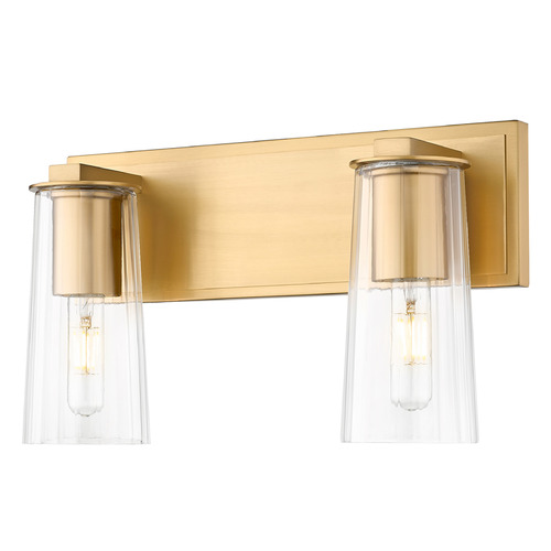 Z-Lite Z-Lite Titus Modern Gold Bathroom Light 826-2V-MGLD