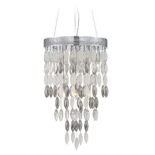 Crystorama Lighting Hudson Polished Chrome Mini-Chandelier