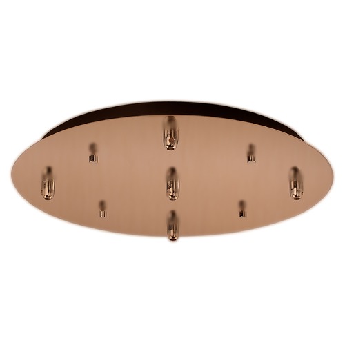 Kuzco Lighting Multi-Port Canopy Brushed Gold Ceiling Adaptor by Kuzco Lighting CNP05AC-BG