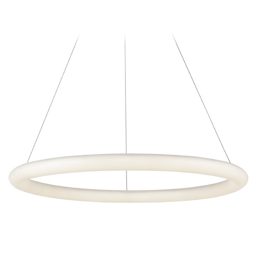 Cumulus Minor White LED Pendant by Kuzco Lighting