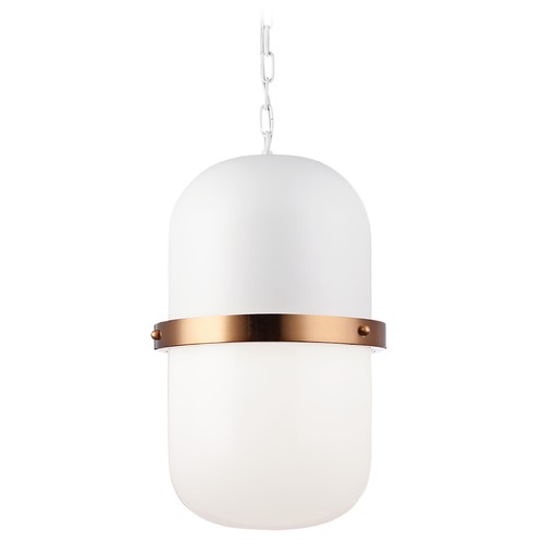 Tillie White Pendant by Matteo Lighting