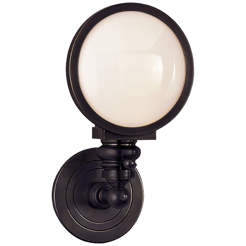 Visual Comfort Signature Collection E.F. Chapman Boston Head Light Sconce in Bronze by Visual Comfort Signature SL2935BZWG