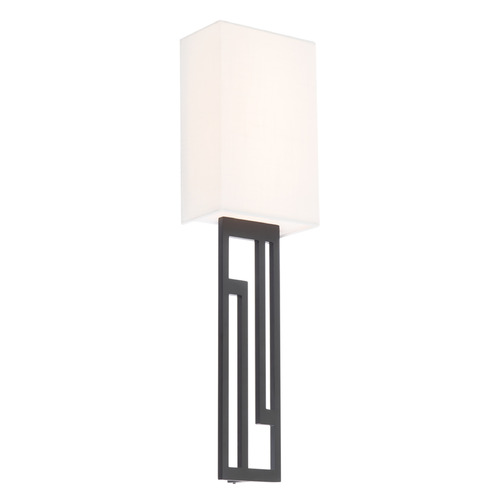 Vander Black LED Sconce by Modern Forms