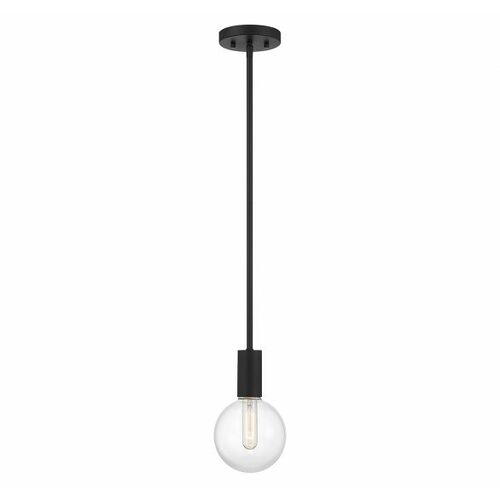 Savoy House Wright Mini Pendant in Black by Savoy House 7-3075-1-89