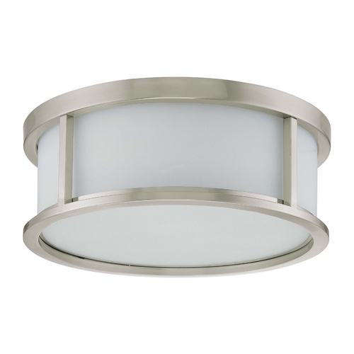 Nuvo Lighting Flush Mount in Brushed Nickel by Nuvo Lighting 60/2864