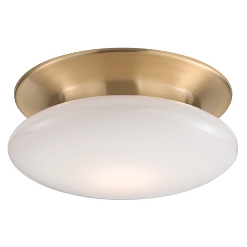 Hudson Valley Lighting Irvington LED Flush Mount in Brass by Hudson Valley Lighting 7012-SB