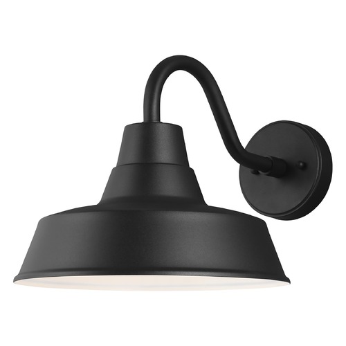Visual Comfort Studio Collection LED Outdoor Barn Light in Black by Visual Comfort Studio 8637401-12/T