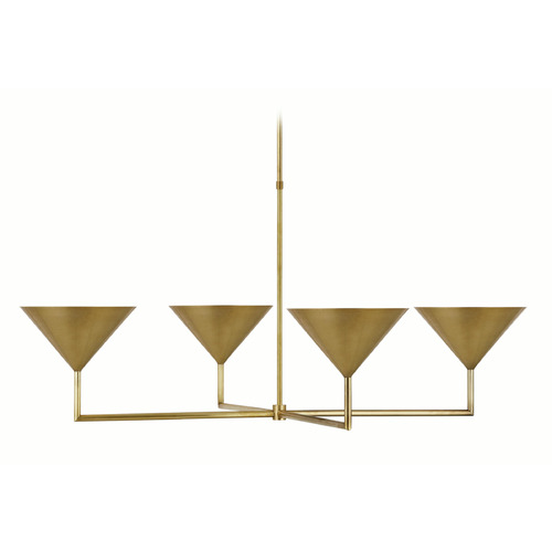 Visual Comfort Signature Collection Paloma Contreras Orsay Chandelier in Brass by Visual Comfort Signature PCD5200HAB