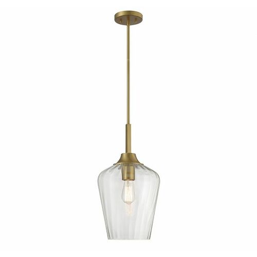 Carlton Pendant in Warm Brass by Savoy House