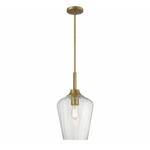 Savoy House Carlton Pendant in Warm Brass by Savoy House 7-3390-1-322