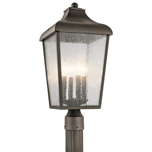 Forestdale 21.75-Inch Olde Bronze Post Light by Kichler Lighting