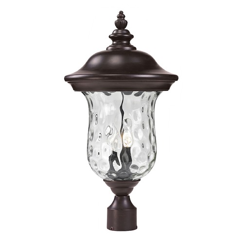 Armstrong Bronze Post Light by Z-Lite