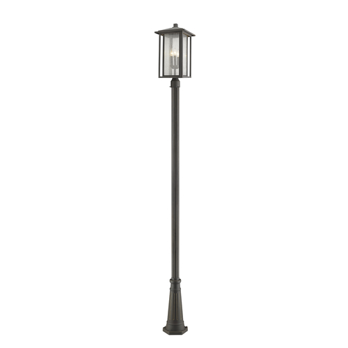 Z-Lite Aspen Oil Rubbed Bronze Post Light by Z-Lite 554PHXLR-519P-ORB