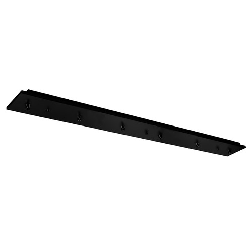 Multi-Port Canopy Black Ceiling Adaptor by Kuzco Lighting
