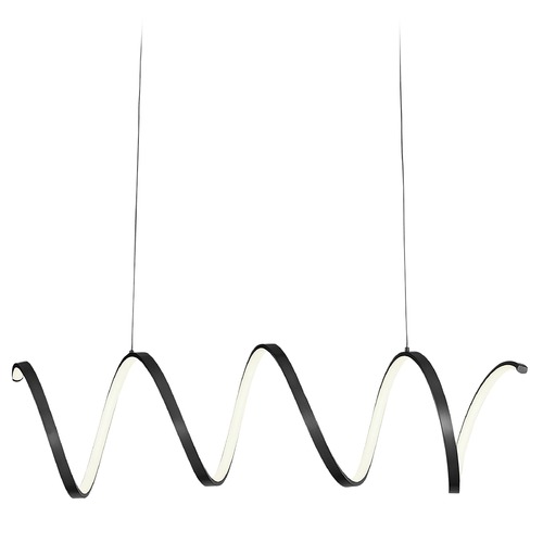 Synergy Black LED Linear Light by Kuzco Lighting