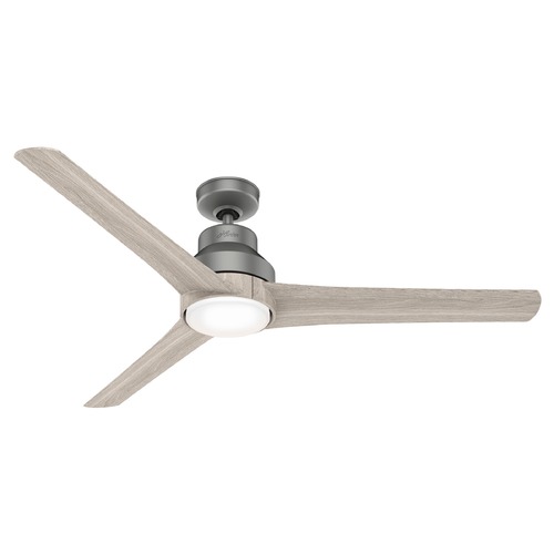 Hunter Fan Company 60-Inch Lakemont Fan in Matte Silver by Hunter Fan Company 50008