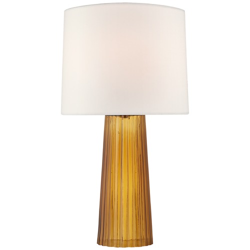 Barbara Barry Danube Table Lamp in Amber by Visual Comfort Signature